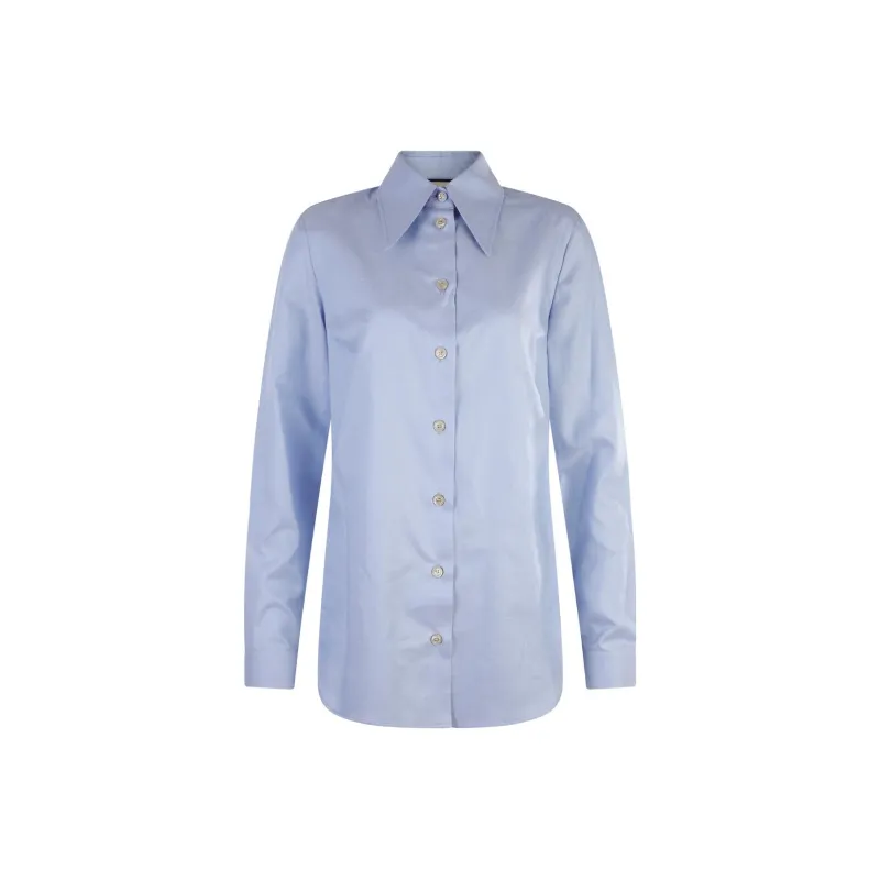 GUCCI Shirts Women's Blue-0