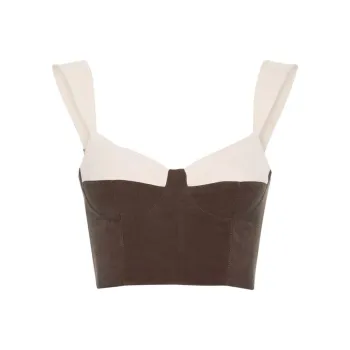 SABINA MUSAYEV Oslo Cropped Top