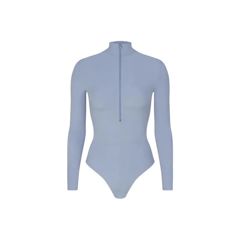 SKIMS FITS EVERYBODY ZIP BODYSUIT Bodysuits Women's-0