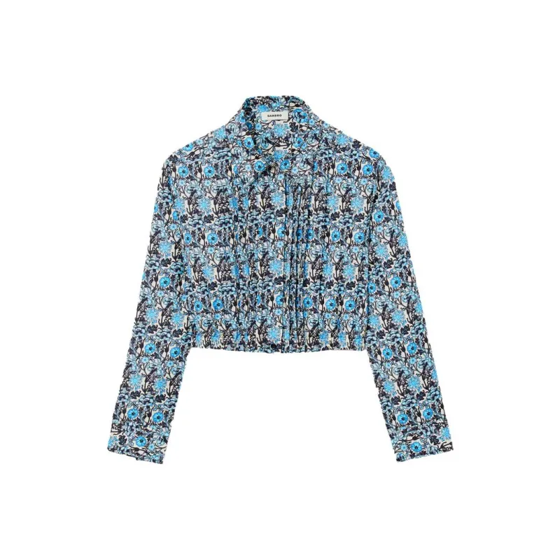 Sandro Shirts Women's D284/Blue-0