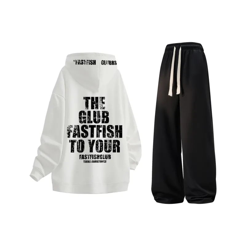 FASTFISH Sweatshirt Sets Unisex-2