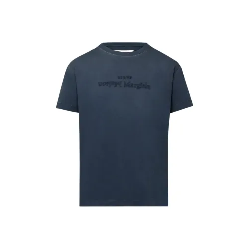 Maison Margiela Reverse Logo Detailed Crewneck T Shirt