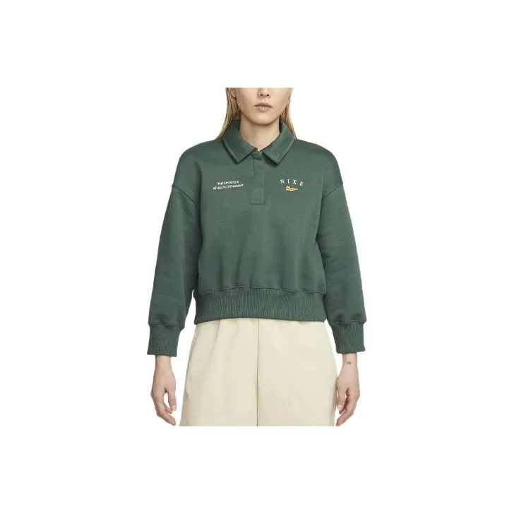 Nike Polo Shirt Women's Noble Green-0