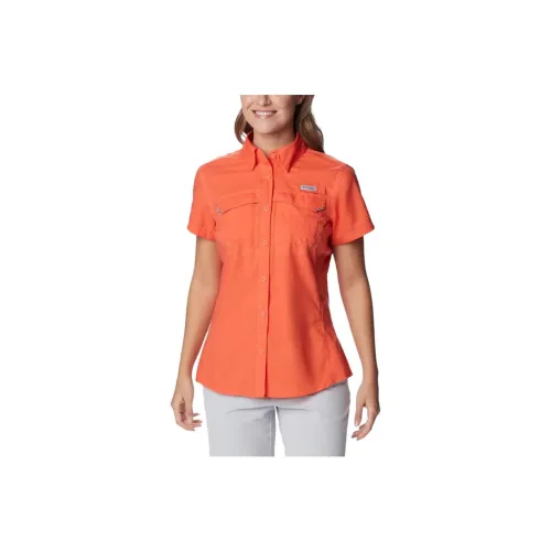 Columbia Shirts Women's Orange