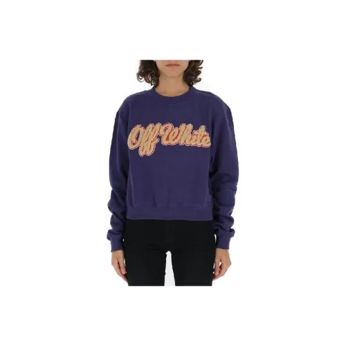 OFF-WHITE Sweatshirts Women's Blue