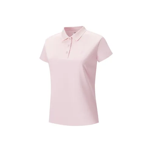 XTEP Polo Shirt Women's Peony Pink