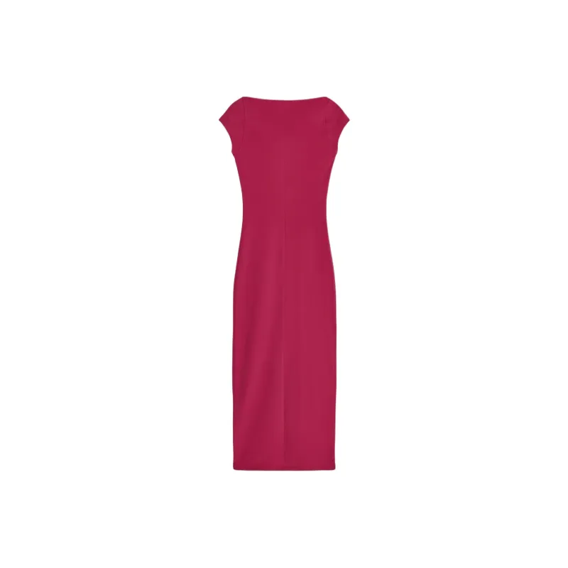 ZARA Sleeveless Dress Women's Dark Purple Red-1