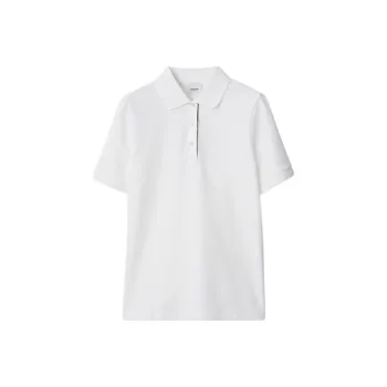 Burberry SS24 Polo Shirt Women's White