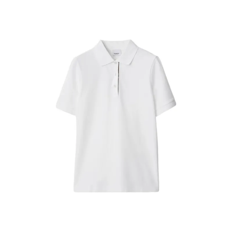 Burberry SS24 Polo Shirt Women's White-0