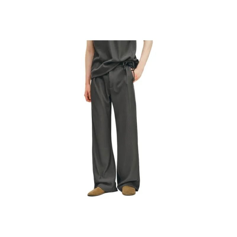 NONRADICAL Casual Pants Unisex Dark Gray-0