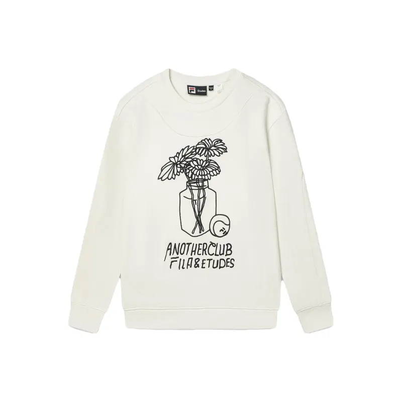 FILA Sweatshirts Women's Coconut Milk White-0