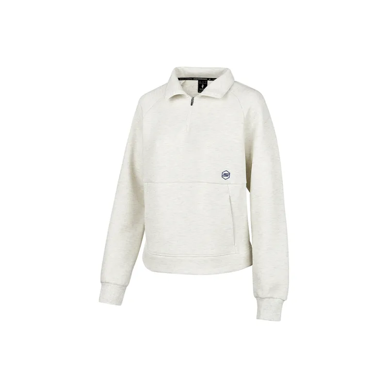 Skechers Comfortable Sports Collection GOKNIT Sweatshirt Women's Beige Apricot-0