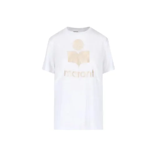 ISABEL MARANT ETOILE Zewel Logo Printed Crewneck T Shirt