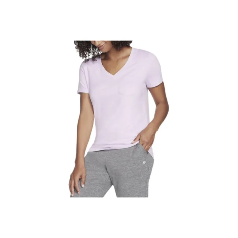 Skechers Serene T-Shirt Women's Light Purple-0