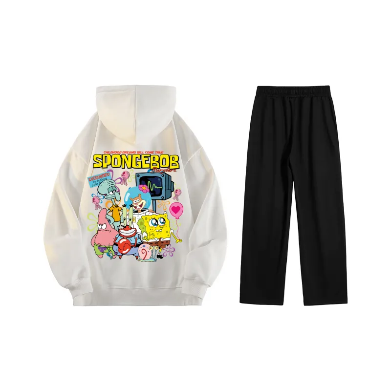 SPONGEBOB SQUAREPANTS Sweatshirt Set Unisex-20