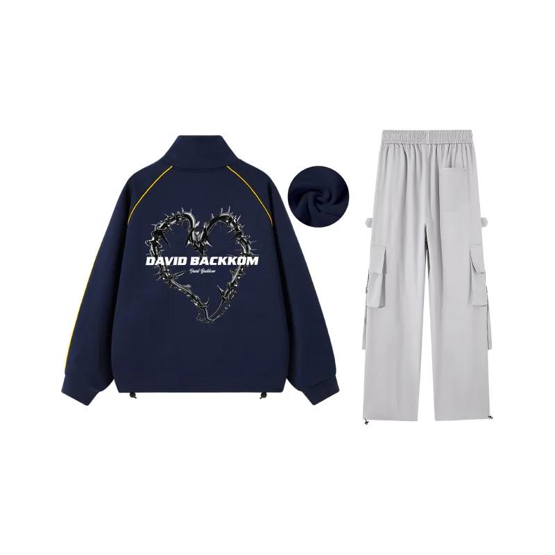 David Bakken Sweatshirt Set Unisex-12