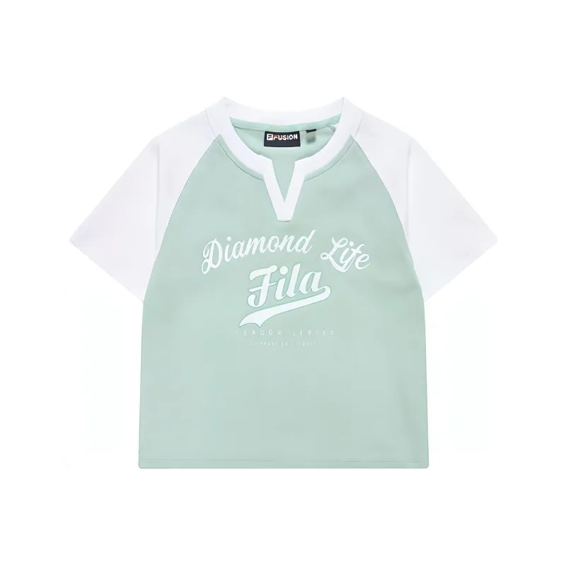 FILA FUSION T Shirt Women's Majestic Green-0