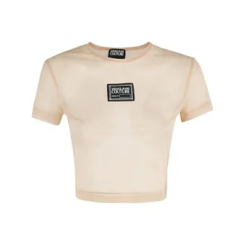 VERSACE JEANS COUTURE T Shirt Women's Ecru