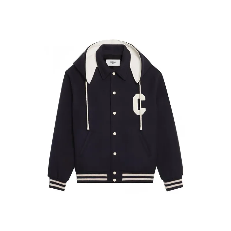 CELINE FW21 Jackets Coats Women's Midnight Black-0