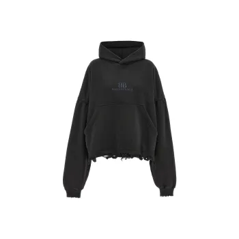 Balenciaga Logo Printed Hoodie