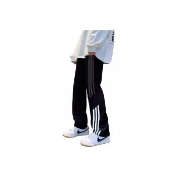 PAINT STAIN Casual Pants Unisex Black