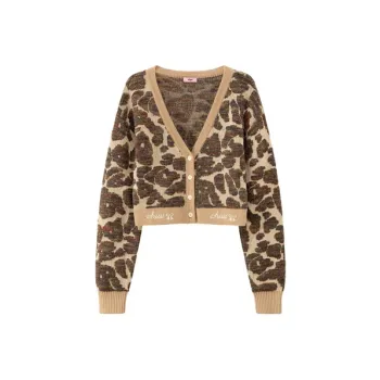 CHUU 24FW Knitted Fabric Cardigan Women's