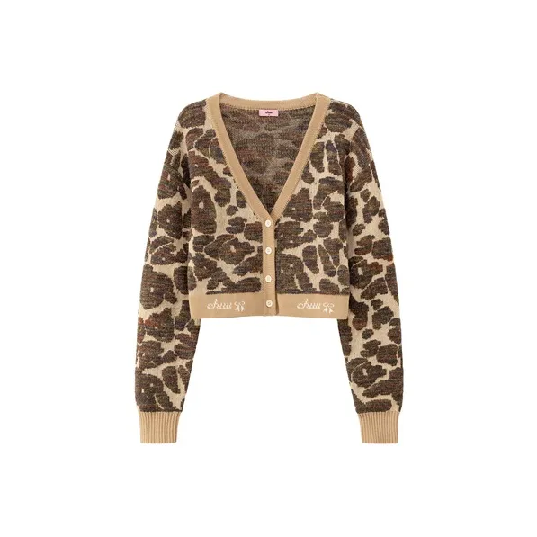CHUU 24FW Knitted Fabric Cardigan Women's-0