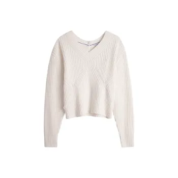 CK/Calvin Klein Knitwear Women's Milk White