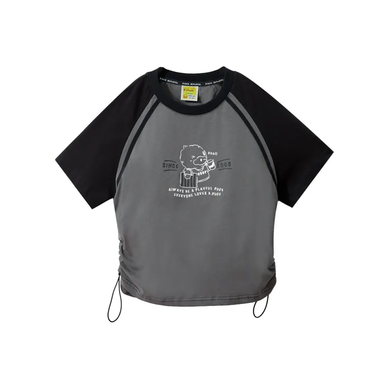 B.Duck T Shirt Women's Dark Gray-0
