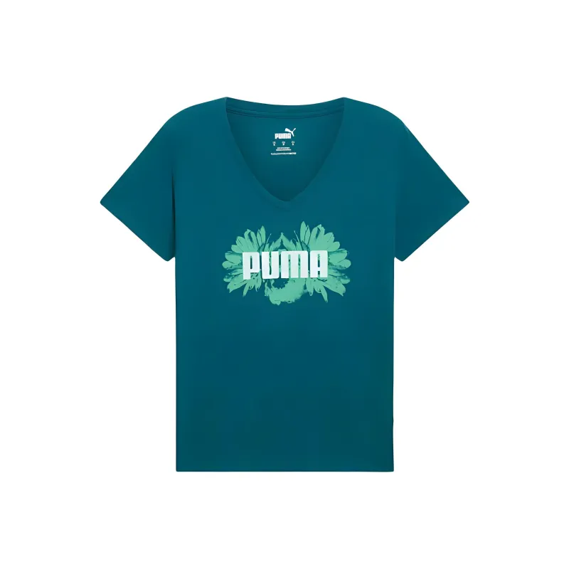 PUMA Full T-Shirt Women's Cool Green-0