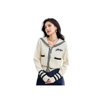 La Chapelle Knitwear Women's Ecru