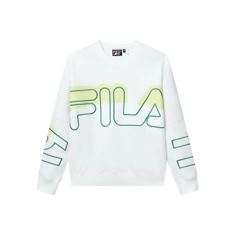 FILA Sweatshirts Women's Flowing Years White-0