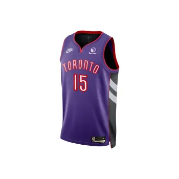 Nike x NBA Toronto Raptors Dri Fit Basketball Jersey Unisex Purple