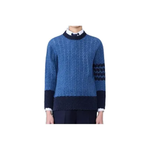 THOM BROWNE 4-Bar Striped Sweater
