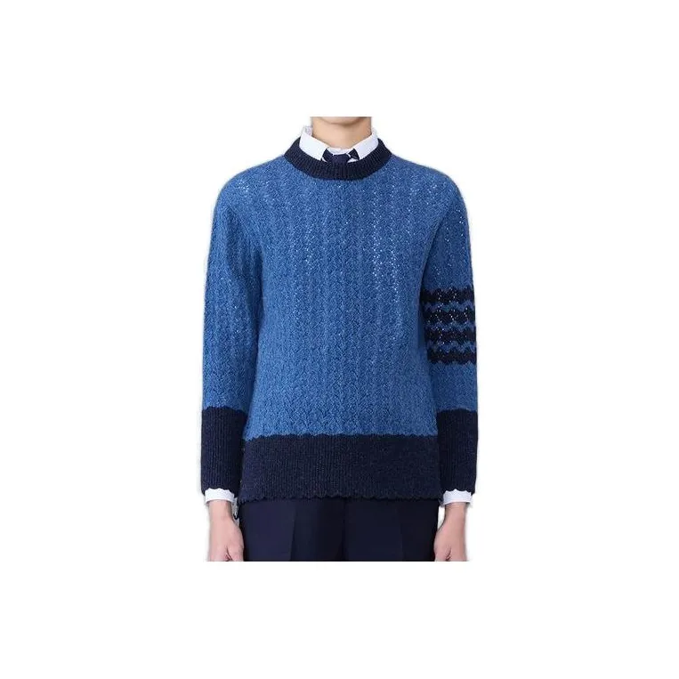 THOM BROWNE 4 Bar Striped Sweater-0