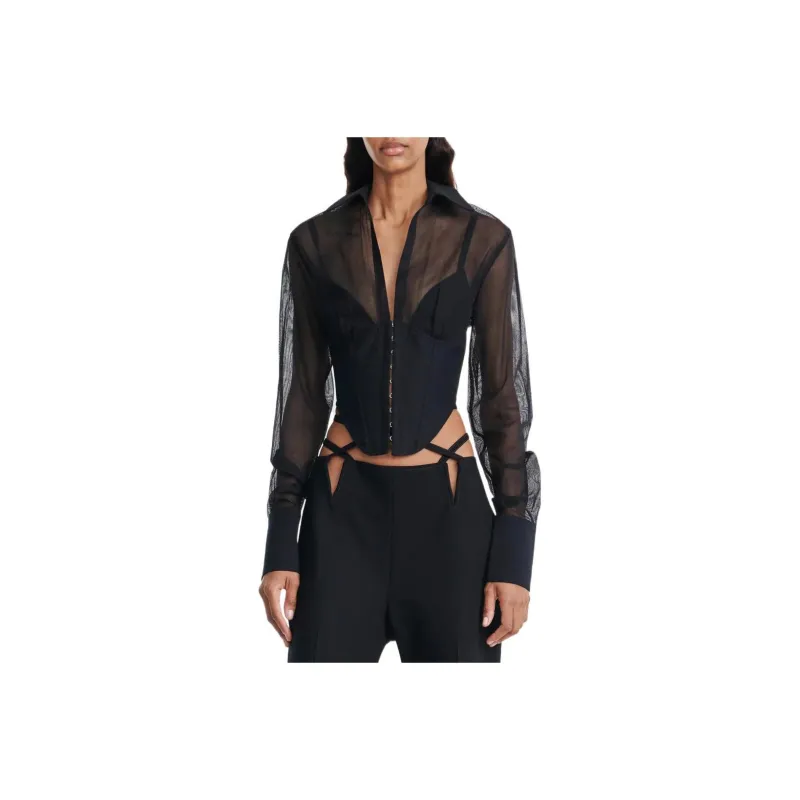 DION LEE Shirts Women's Black-0