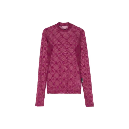 Marine Serre Moonogram Mesh Top