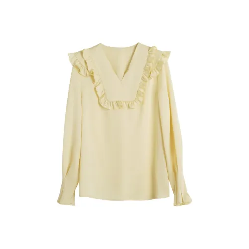 Olrain and Shirts Women's Custard