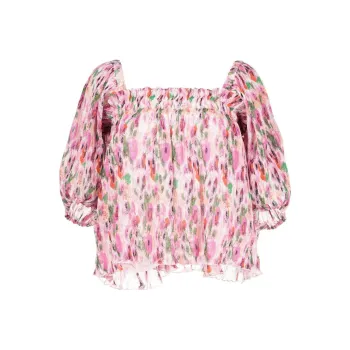 GANNI Shirts Women's Pink