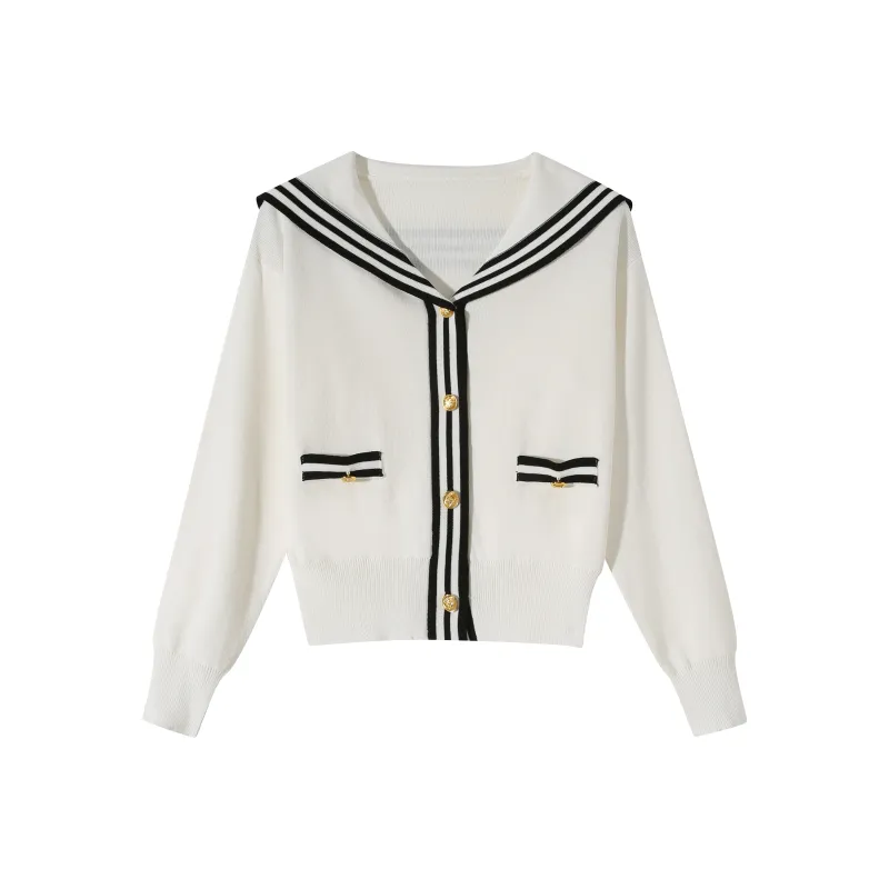 AHDO Knitwear Women's White-0