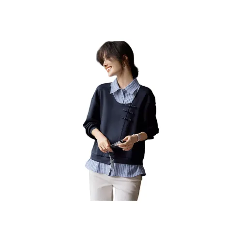 XWI Sweatshirt Women's Navy Blue