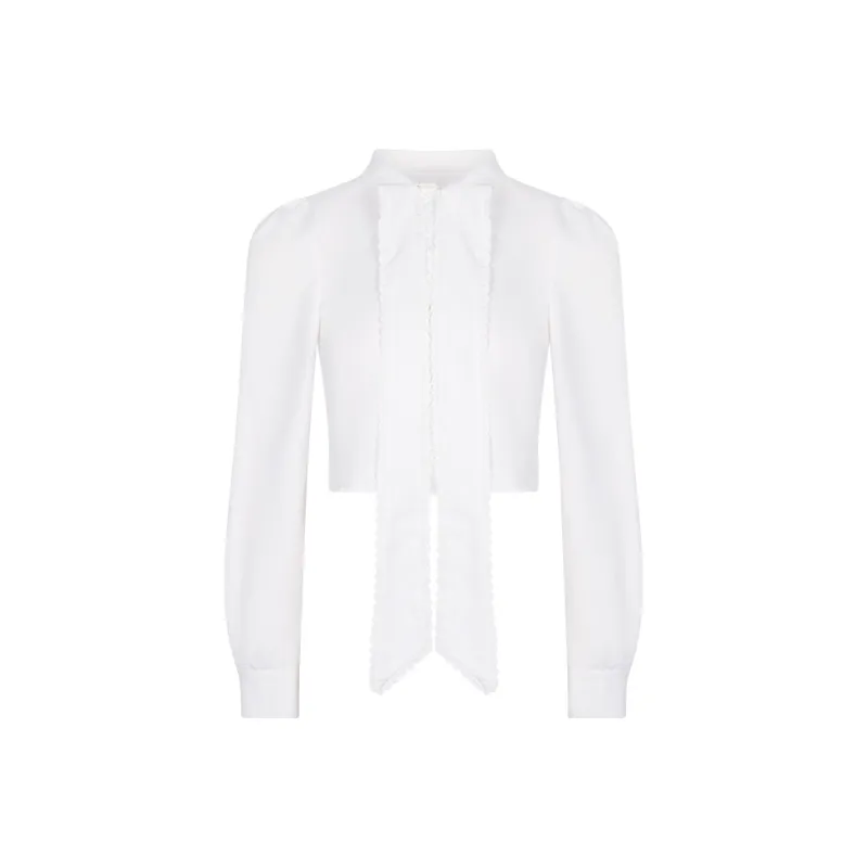 AooRaa Shirts Women's White-0