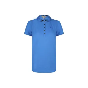 Burberry Polo Shirt Women's Hydrangea Blue