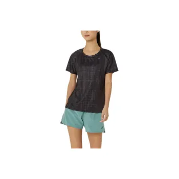 Asics Women Running T Shirt Women's Performance Black