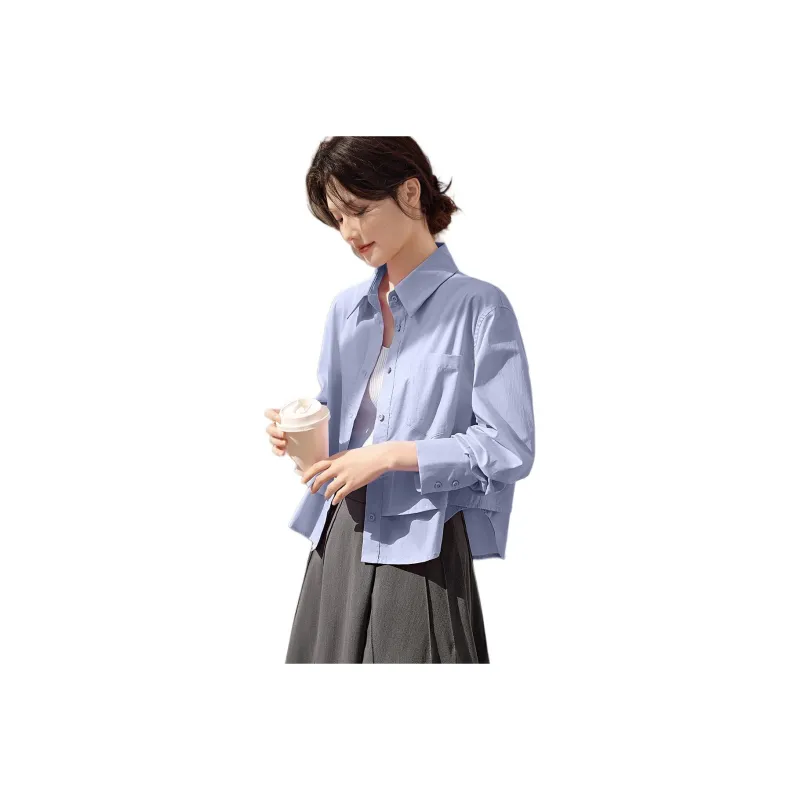 XWI Shirts Women's Sky Blue-0