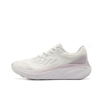 QIAODAN Breathable Lightweight Cushioning Low Top Training Shoes Women's White