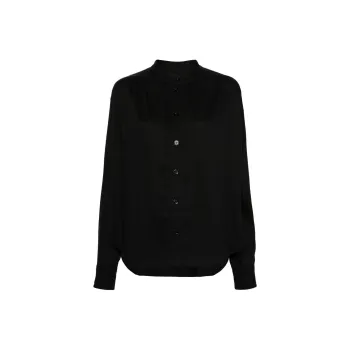 ISABEL MARANT ETOILE Violeta Pleated Blouse