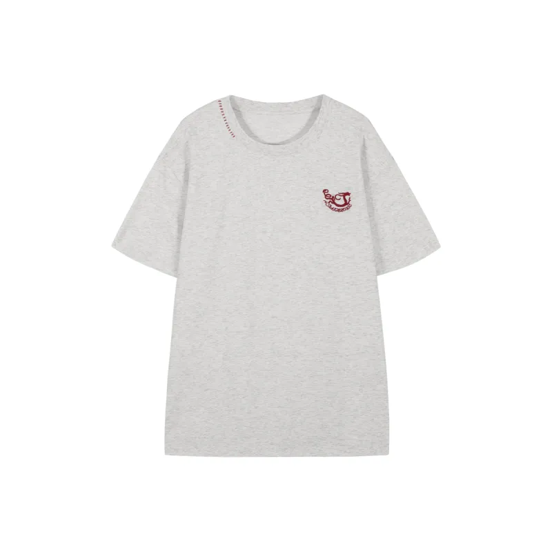 BASIC HOUSE T-Shirt Women's Light Gray-0