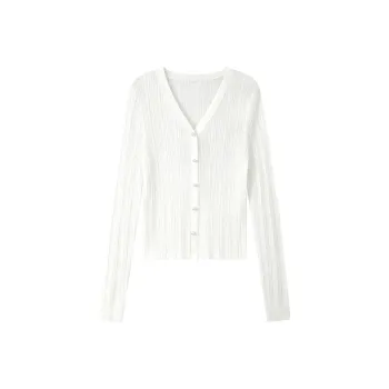 Yu Qianwen Knitwear Women's Ecru