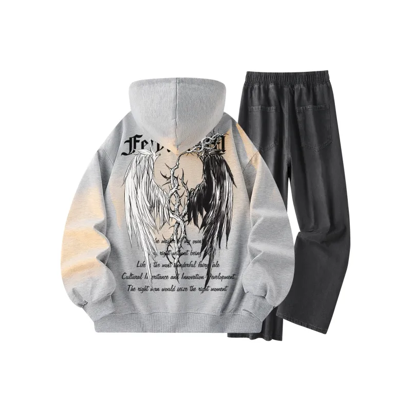 Feiyue Sweatshirt Sets Unisex-14